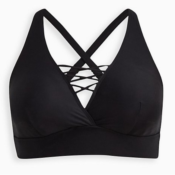 Torrid WIRELESS XO TRIANGLE BIKINI TOP size 2X - Picture 4 of 4